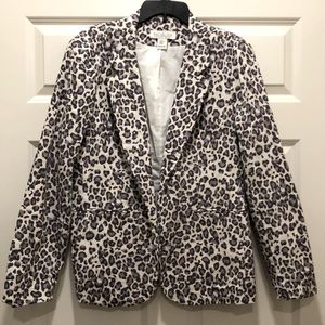 Rachel Zoe women’s leopard print blazer (Size XL)